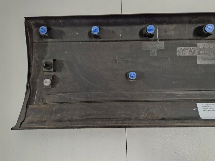 фото №11, Peugeot 3008 2 ii накладка планка дверь левый перед левая передняя 9811674377