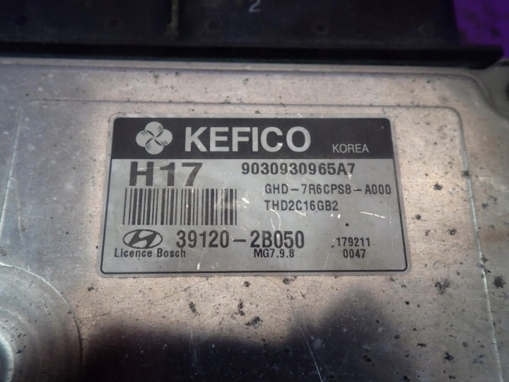 фото №5, Hyundai elantra iv 1.6 hd компьютер двигателя 391202b050