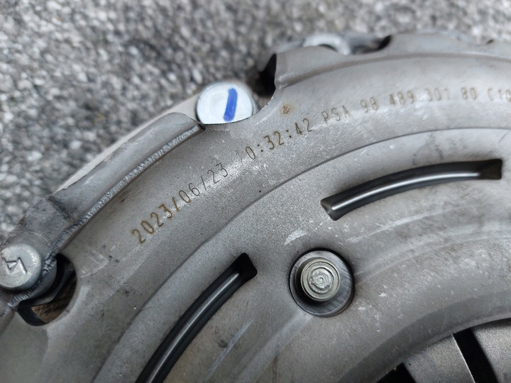 фото №12, Opel corsa f 23r сцепление двухмассовый маховик прижим 9846803480 9848930180 новое