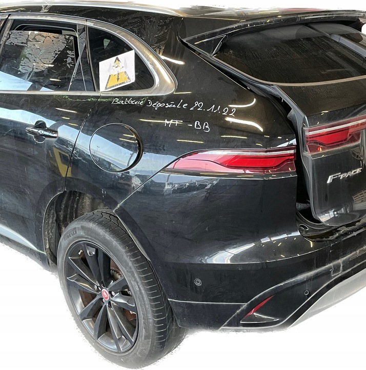 фото №2, Jaguar f-pace x761 гібрид крило зад лівий чверть поріг стійка pas задній