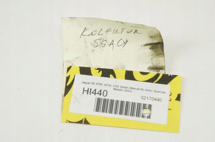 фото №7, Hi440 jaguar xe x760 2.0d колектор всмоктуючий