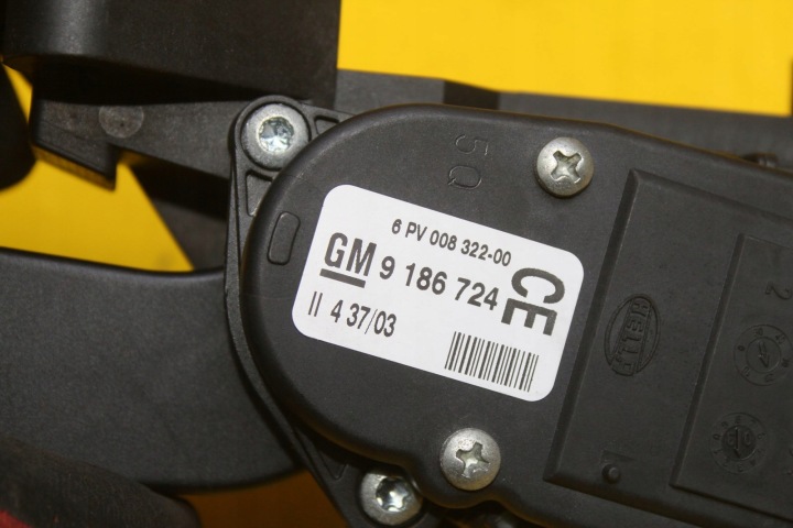 фото №7, Pozycjometr педаль газу vectra c 9186724 3.0 cdti