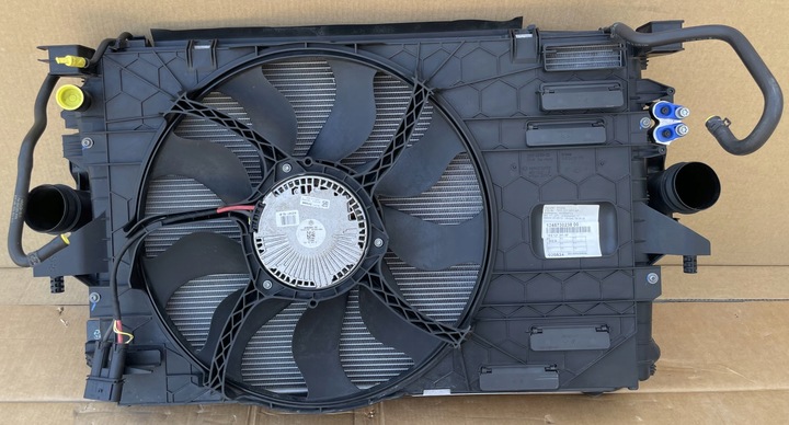 фото №8, Радіатор вентилятор vw t5 рестайлінг t6 multivan 2.0 tdi jak нове комплект