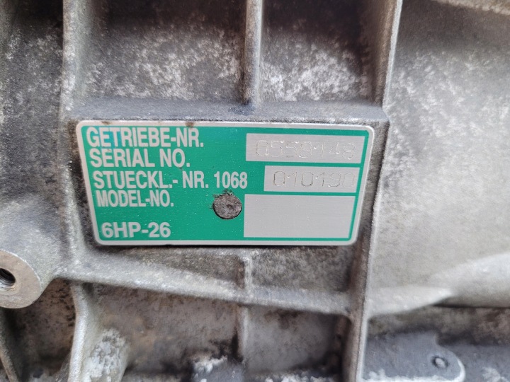 фото №8, Коробка передач 6hp-26 010190 maserati quattroporte v 4.2