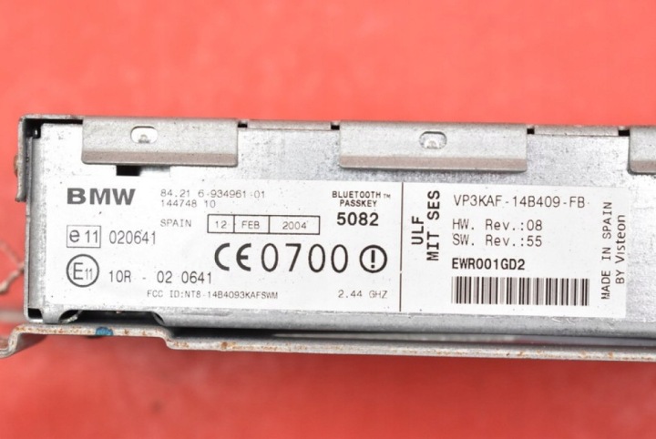 фото №9, Блок управления  модуль блютуз 14474810 bmw x3 e83 03-06
