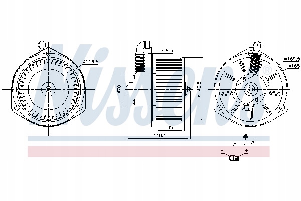 фото №8, Двигатель электрический nissens 87163 pl dystrybucja