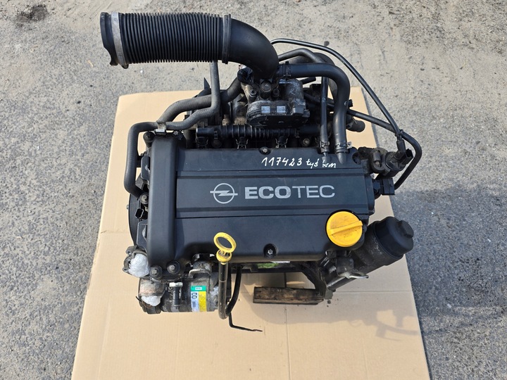 фото №15, Двигун комплект opel corsa astra agila a tigra b 1.2 16v z12xe 117 tyś km