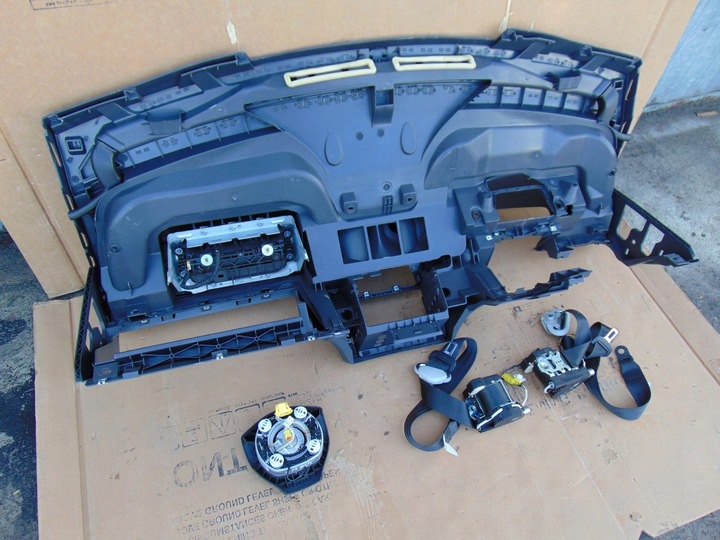 фото №14, Консоль подушки подушка безпеки натягувачі vw caddy iii рестайлінг 2010-15 оригінал європа