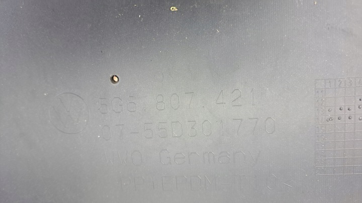 фото №11, Vw golf 7 vii бампер задній  5g6807421
