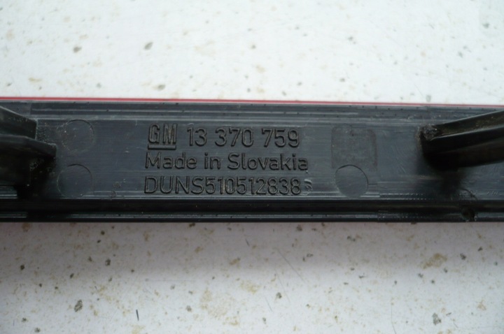 фото №6, Opel astra j iv рестайлінг 2012- відбивач бампера лівий зад хетчбек 5 d