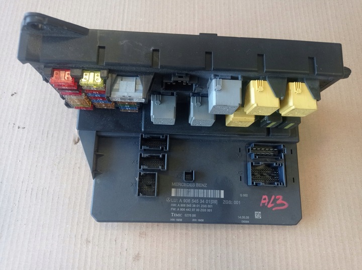 фото №1, Sprinter 906 кассета bsi предохранителей реле модуль sam a9065453401