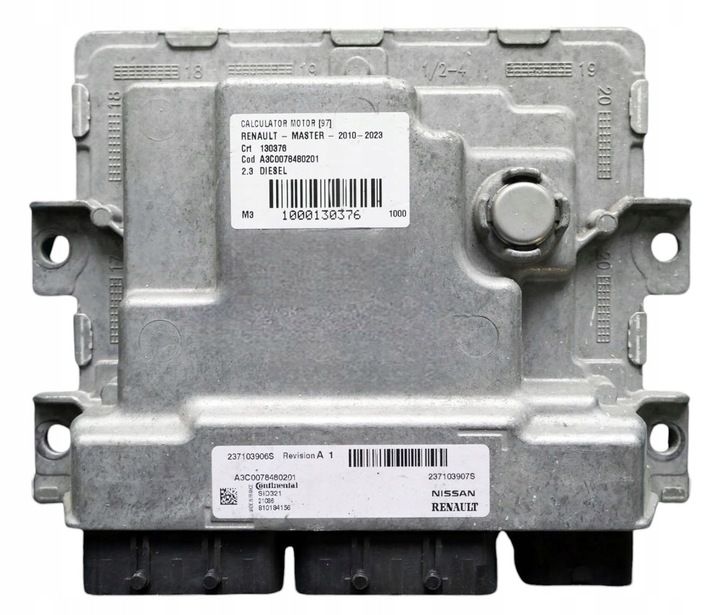 фото №1, Renault master iii 2020 блок керування / модуль ecu