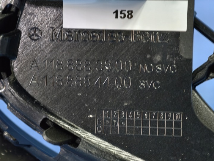 фото №12, Mercedes benz cla w118 рестайлінг решітка решітка радіатор повітря a1188883800