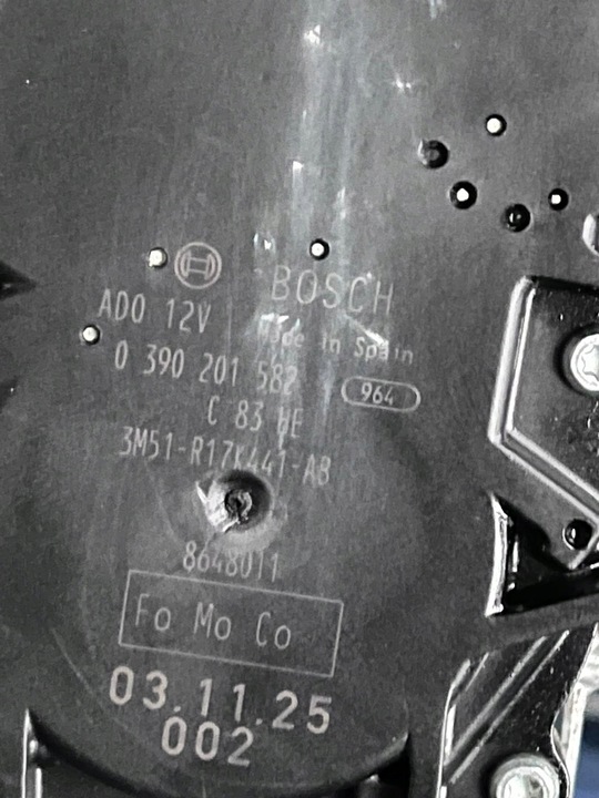 фото №1, Двигунчик двірники зад 0390201582 ford c-max i