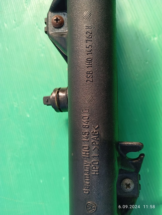 фото №6, Шланг труба интеркулер vw golf iii 1h0145840