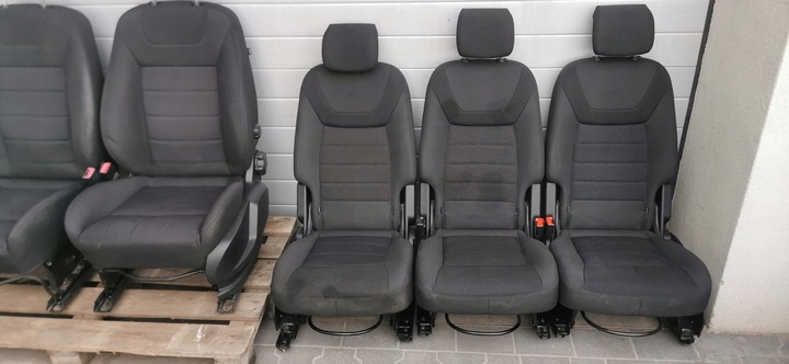 фото №8, Ford s-max mk1 рестайлинг galaxy 10-14- сиденья перед зад 5 os. комплект