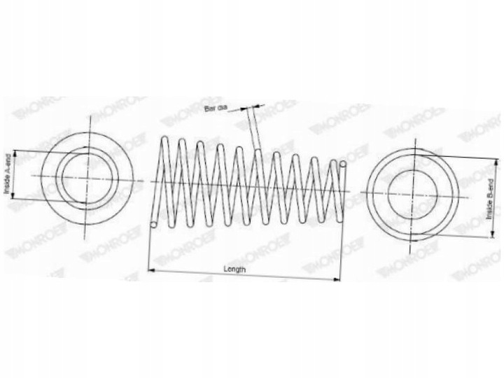 фото №2, Пружини зад monroe sp0457