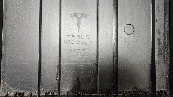 фото №9, Плита защита нижняя tesla модель y 1760717-00-b