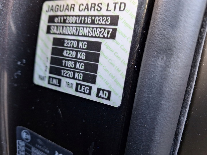 фото №15, Jaguar xf 1 i xfr x250 r supercharged 07-11 капот кришка кришка двигуна lnl