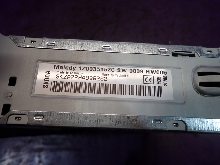 фото №3, Skoda octavia ii 04-08 радіо cd 1z0035152c