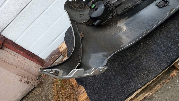 фото №15, Бампер перед переднее bmw e90 e91 рестайлинг 08-12 354 серебряный titan серебро