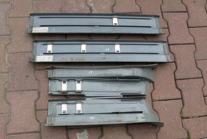 фото №7, Планки nadkładki порога пороговые mercedes w140 4szt