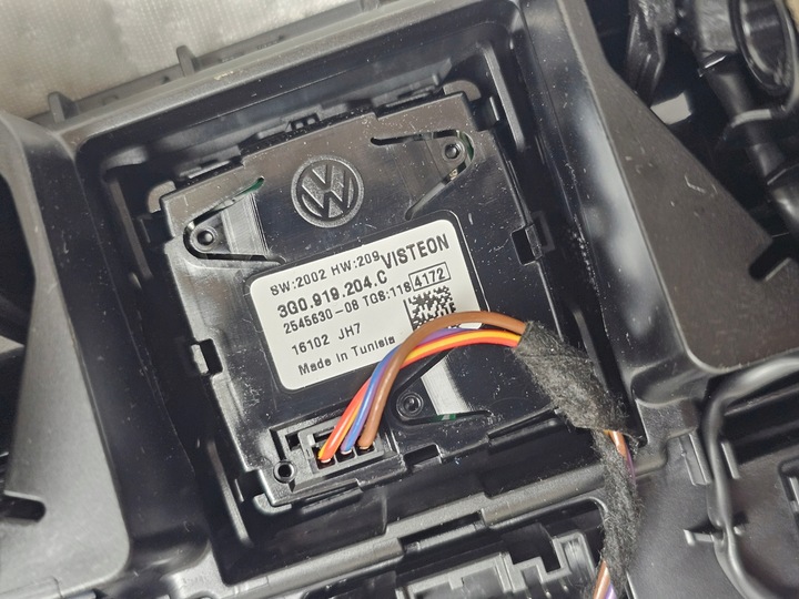 фото №13, Решітка повітропровід рамка dekor захист годинник манометр планка vw passat b8