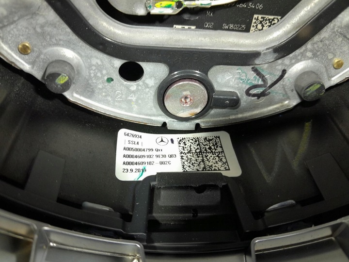 фото №6, Mercedes gle w167 руль многофункциональный кожаный a0050004799