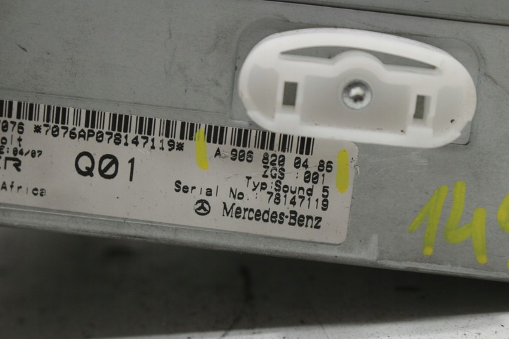 фото №8, Sprinter w906 радіо sound 5 a9068200486