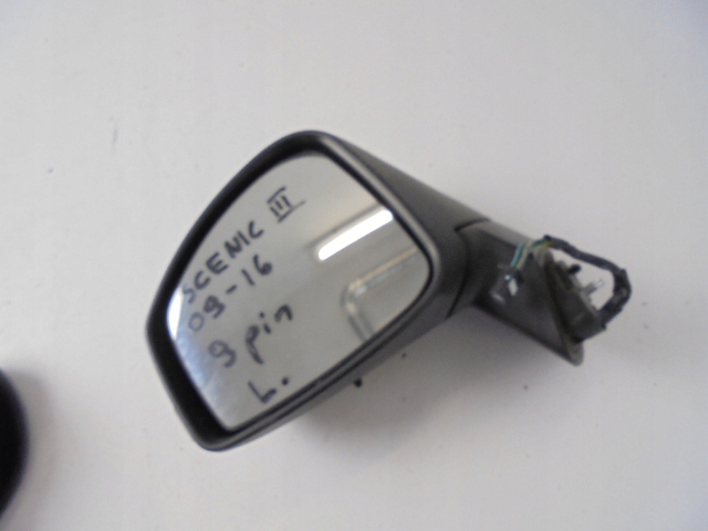 фото №1, Зеркало левая renault scenic iii 09-16 9 pin
