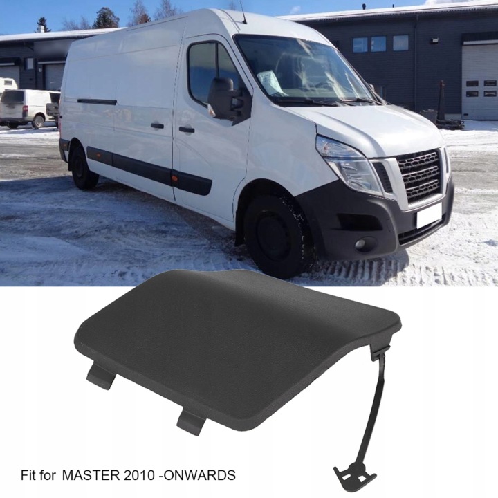 фото №8, Заглушка фаркоп перед renault master iii 2010