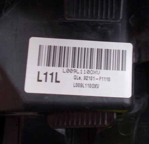 фото №16, Kia sportage iv 4 15r+ левая передняя фара ксенон европа оригинал