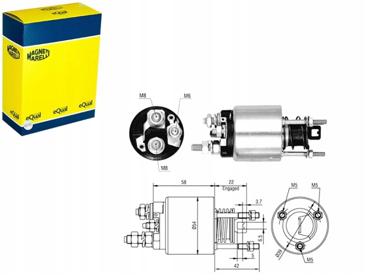 фото №16, Электромагнит fiat fiat - magneti marelli