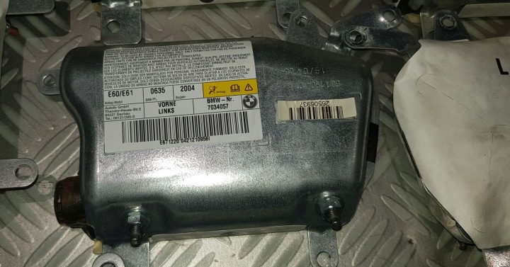 фото №6, Bmw e60 e61 подушка безопасности подушка обшивка дверь левая перед 601190501c