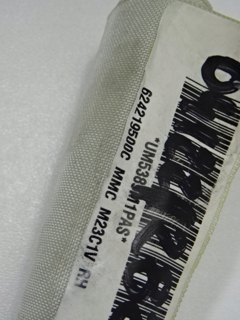 фото №8, Mitsubishi asx air bag шторка права