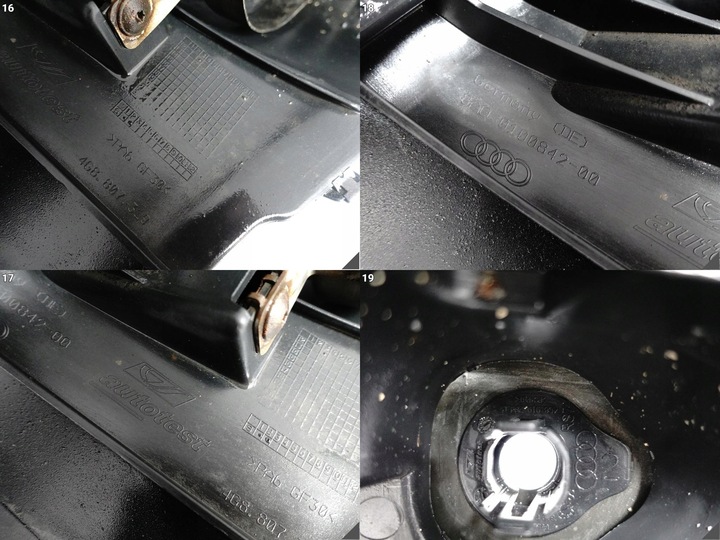 фото №11, Audi rs7 4g8 c7 sportback 13-15 бампер спойлер наконечники вихлоп зад i6