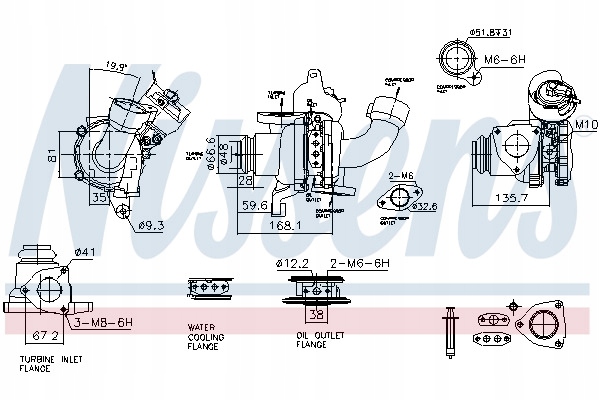 фото №9, Турбонагнітач nissens 93422 pl dystrybucja