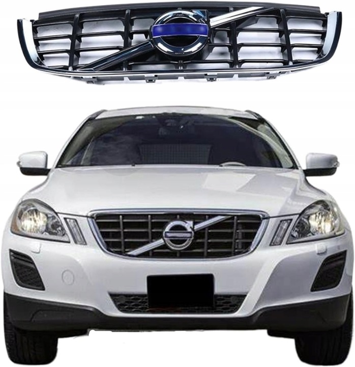 фото №1, Volvo xc60 решітка радіатора решітка 2009 2010 2011 2012 2013
