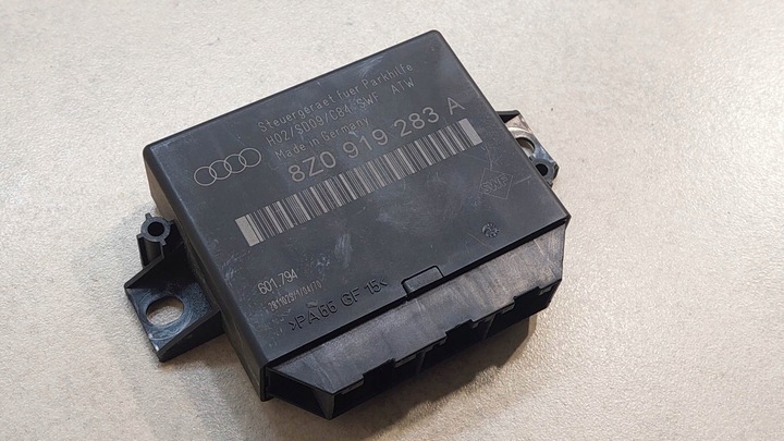 фото №4, Модуль pdc audi a4 b6 cabrio 8z0919283a