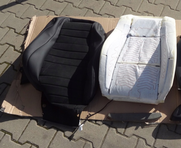 фото №1, Спинка губка сидіння шкіра праві перед mercedes gle w167 bez подушки