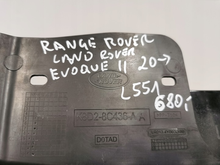 фото №12, Range rover land rover evoque ii 20- l551 решітка радіатора решітка k8d2-8c436-a