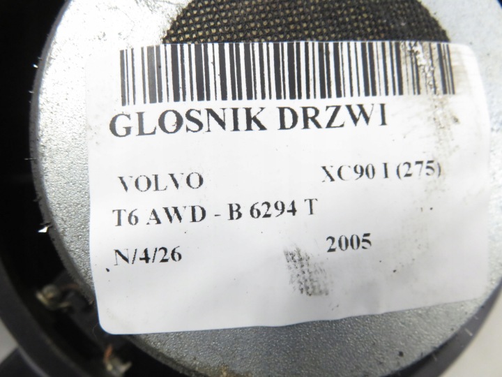 фото №7, Динамік двері volvo xc90 i 275 30657756