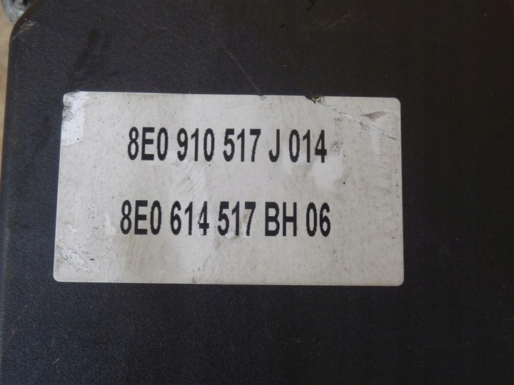фото №8, Audi a4 b7 блок керування abs esp 8e0910517j 8e0614517bh
