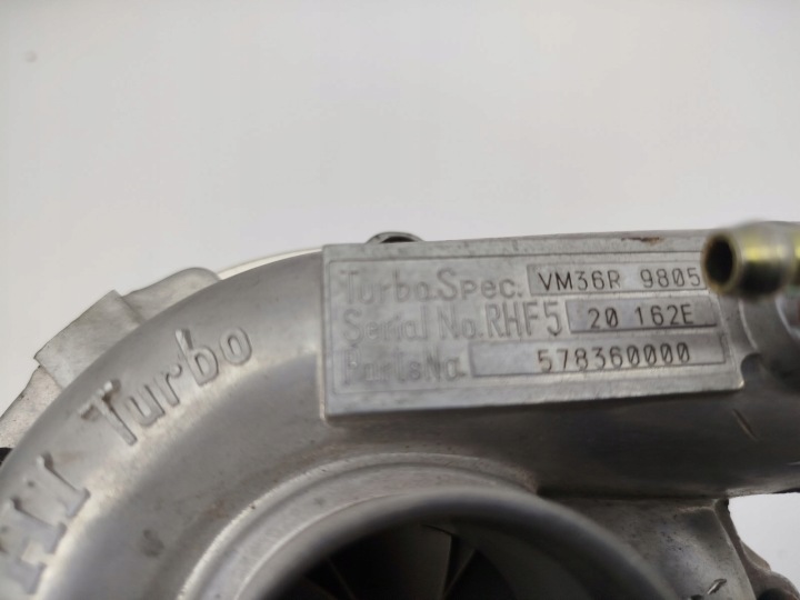 фото №9, Турбокомпресор maserati quattroporte 578360000 vm36r 3.2l ihi 3