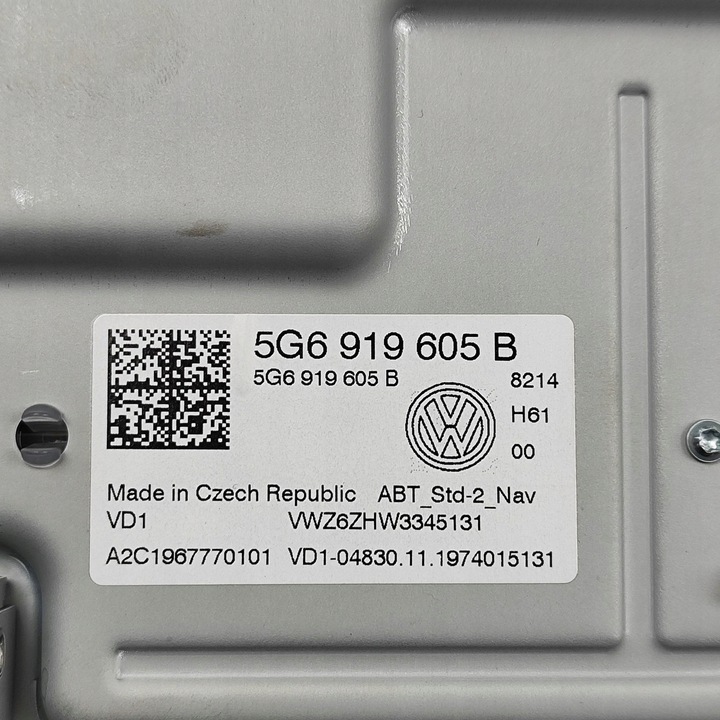 фото №8, Volkswagen passat b8 2020 панель / радіопрогравач cd/dvd/gps