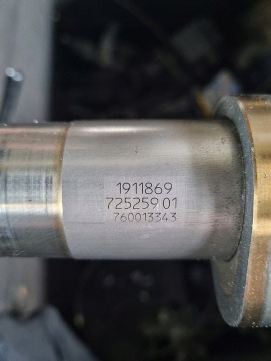 фото №7, Вал розподільний вал daf xf 106 , cf євро 6 440 km mx 11 1911869