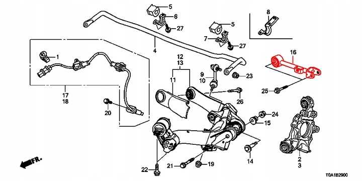 фото №11, Стержень поперечный зад регулируемый правые febest 0325-crvadjrrh