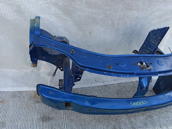 фото №7, Dacia sandero i 08-12 pas переднее усилитель лобовое панель крепления фар обшивка двери