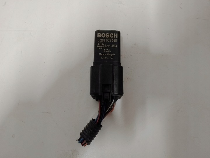 фото №1, Реле свічок розжарювання bosch 0281003038 038907281d