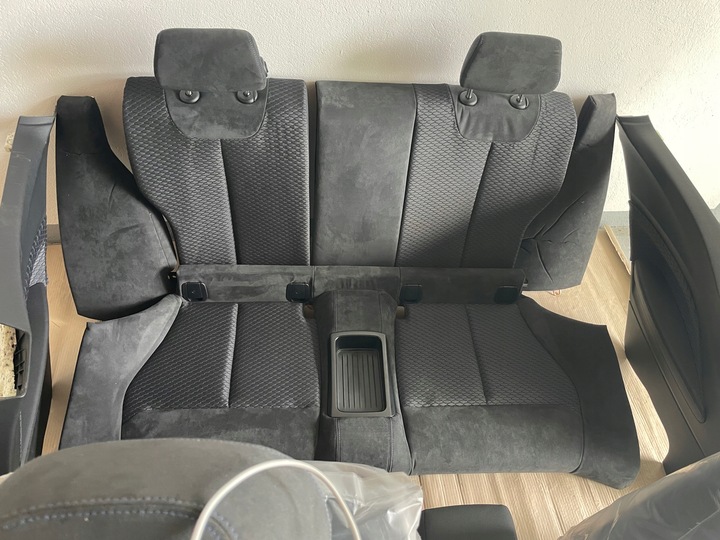 фото №4, Bmw f22 сидіння диван обшивки м-пакет алькантара